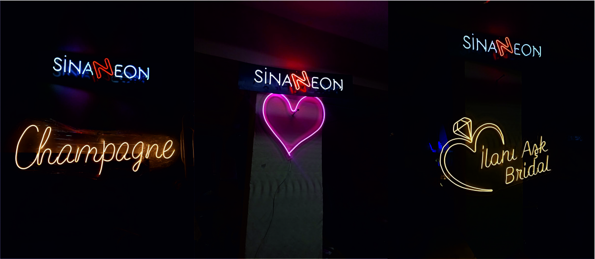 neon yazı imalatı