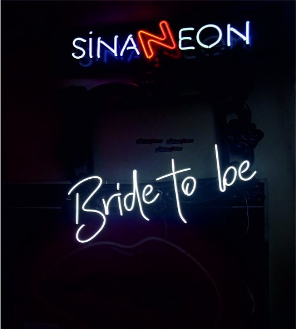 bride to be neon tabela
